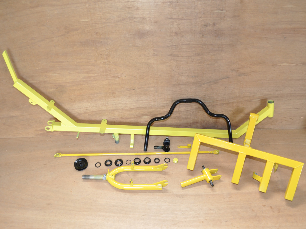 Aurora Suspension Trike - frame painting